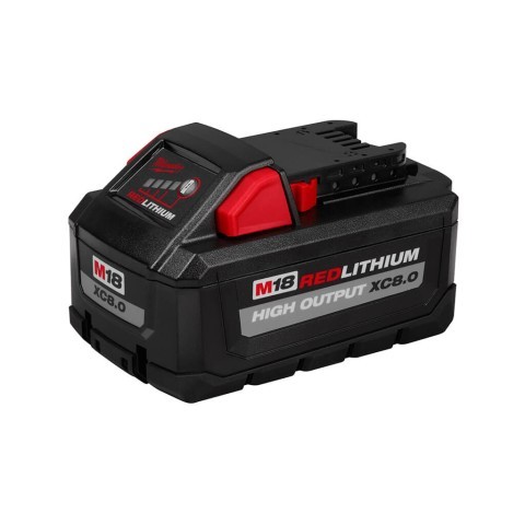 Battery milwaukee m18 xc8.0