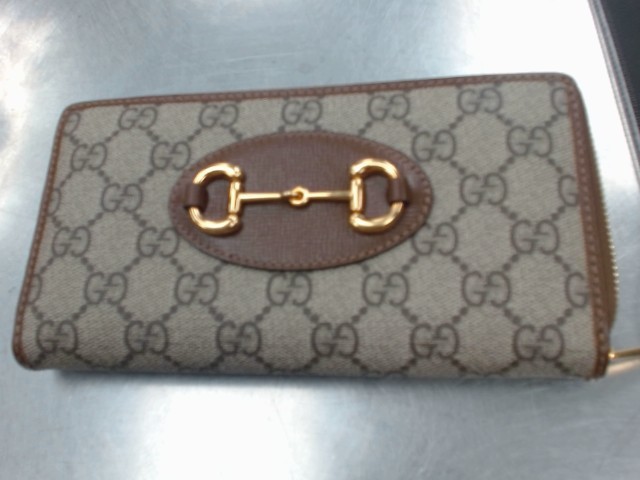 Porte feuille gucci horsebit zipp