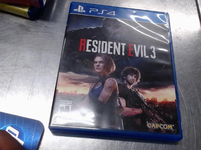 Resident evil 3 ps4