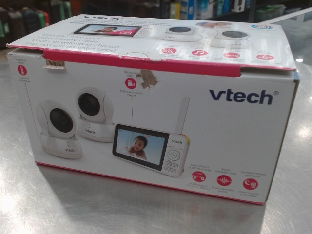 Moniteur bebe 2 camera + acc
