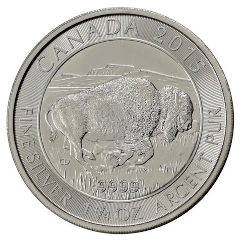 Piece argent elizabeth ii 8$ 2015