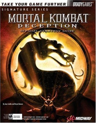 Bradygame mortal kombat deception