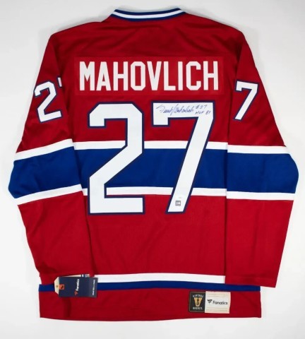 Frank mahovlich jersey sign coa