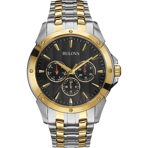 Montre bulova homme stainless