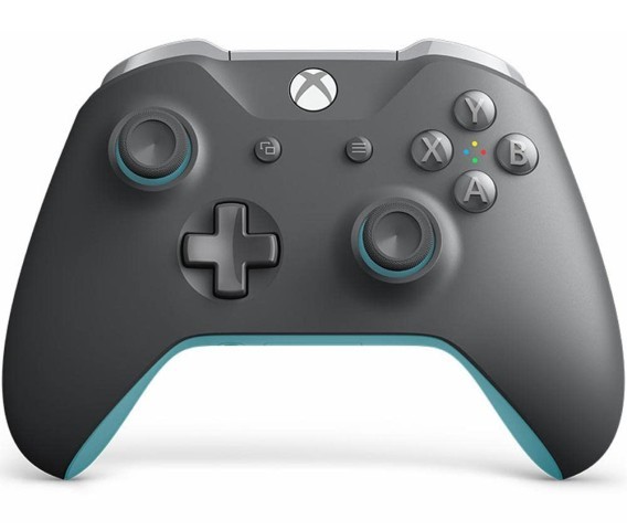 Manette xbox one gris et bleu
