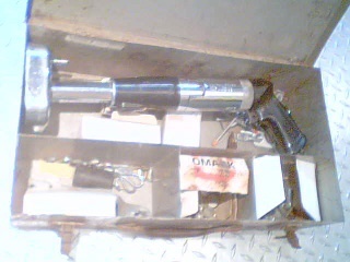 Concrete fastening gun
