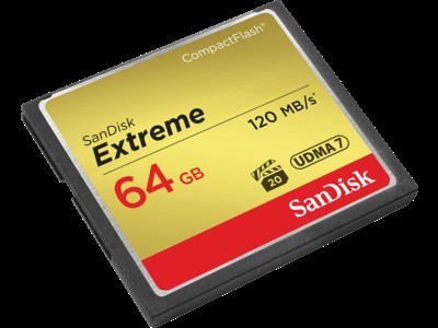 Compact flash card sandisk 64gb