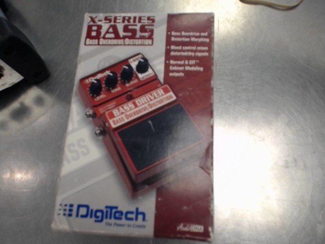 Pedale digitech bass overdrive/distortio