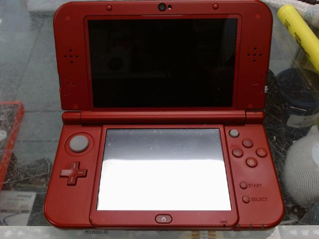 Console 3dsxl rouge sans chargeur
