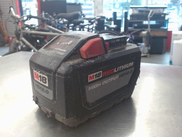 Batterie 12 residuel platre