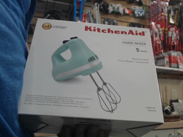 Mixer a main turquoise