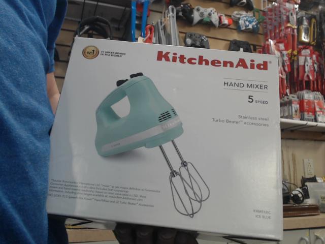 Mixer a main turquoise