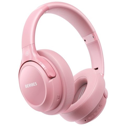 Ecouteurs blutooth rose