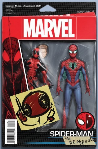 Marvel series 1 spiderman & deadpool