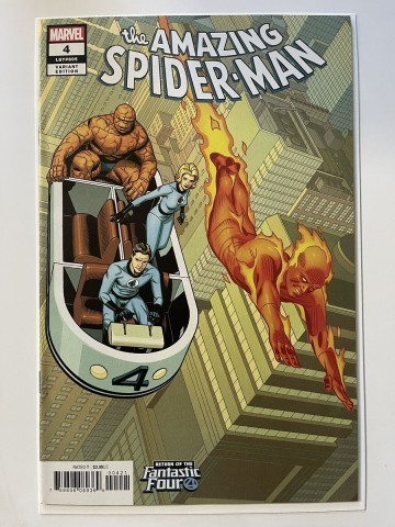 The amazing spider-man #4 variant cover