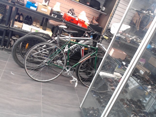 Velo de course japonais vert single gear