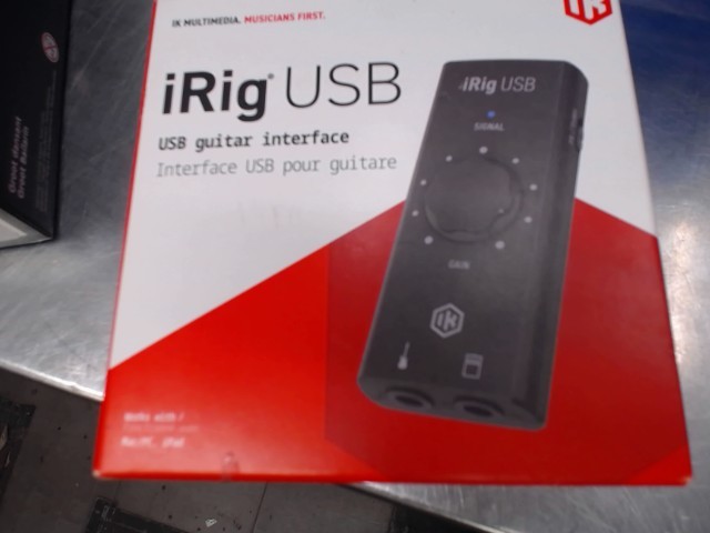 I rig usb usb guitar