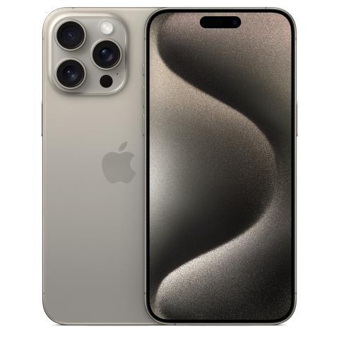 Iphone 15 pro max gris crack arriere