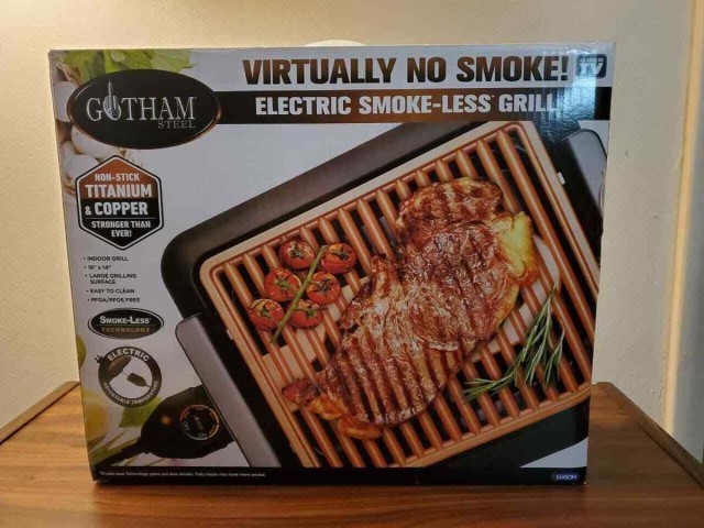 Grill no smoke electrique gotham dans bo
