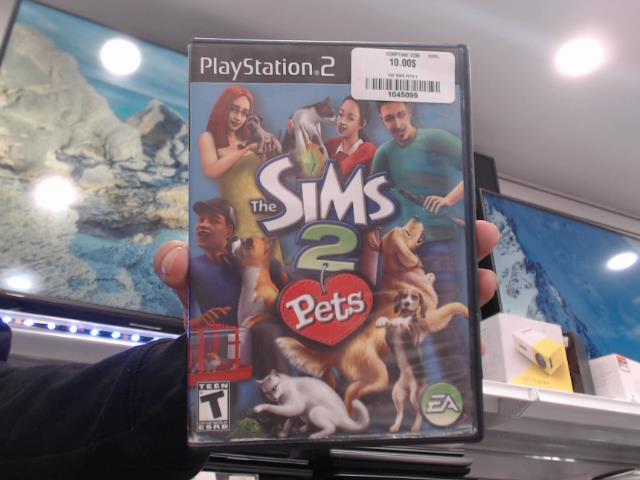 Jeu ps2 sims 2 pet
