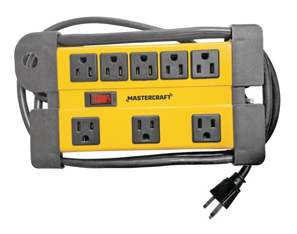 8-outlet power bar with 6-ft cord