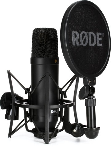 Cardiod condenser microphone