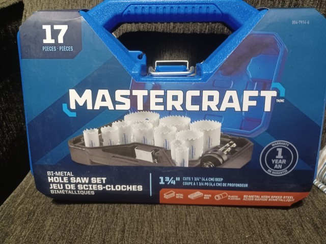 Bi metal hole saw set