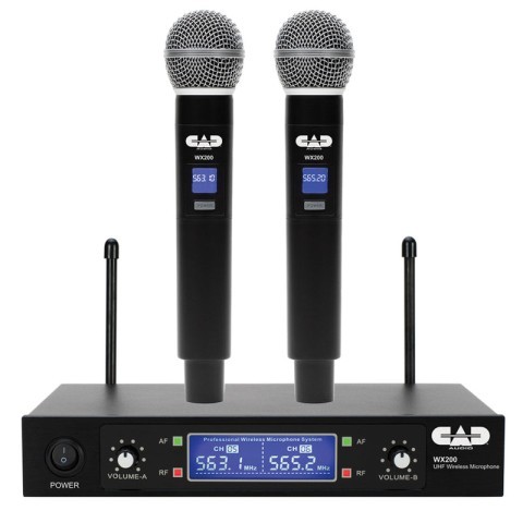Dual wireless microphone
