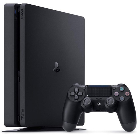 Ps4 slim +fill+une manette noir