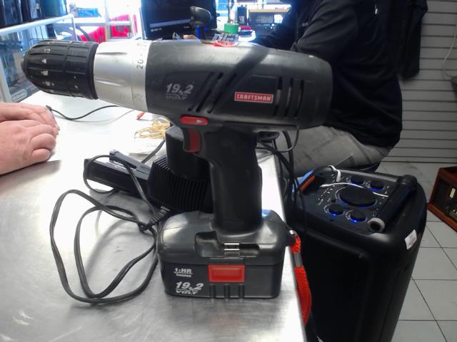 Drill craft man avec 1 batterie et char