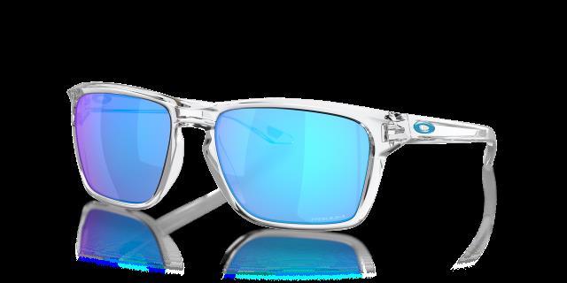 Clear sunglasses oakley with blue lens