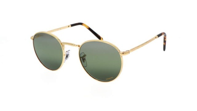 Lunette de solei rayban gold tone