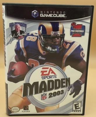 Nfl madden 2003 nintendo game cube
