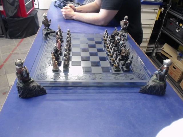 Set d'chec rare chessboard endomag