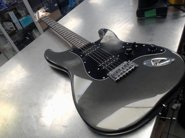 Stratocaster electric guitar charcoal