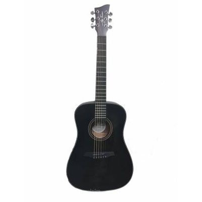 Guitare noir acoustique