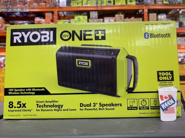 Hautparleur 18v ryobi