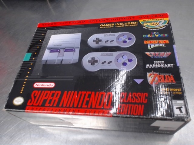 Console snes 20jeux mini retro in box
