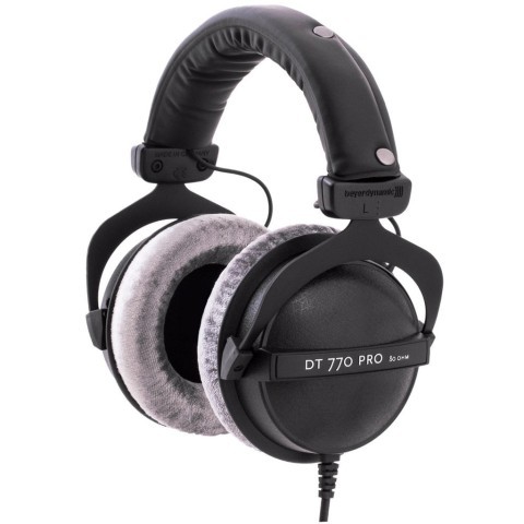 Closed back headphones
