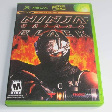 Ninja gaiden black sur xbox original