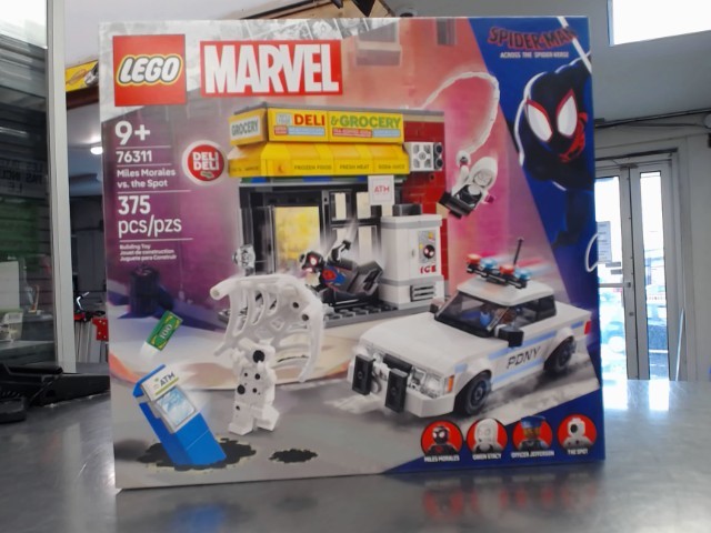 Lego miles morales vs. the spot neuf