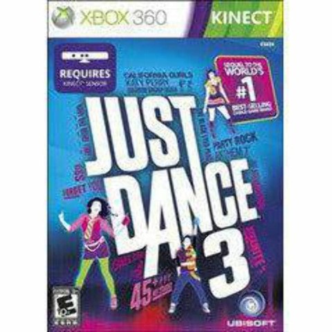 Jeu de xbox 360 kinect just dance 3