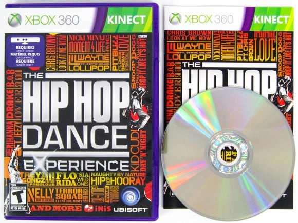 Jeu de xbox 360 kinect  the hip hop danc