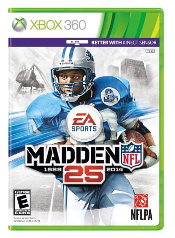 Xbox 360 ea sports madden 25