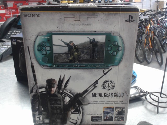 Console psp edition metal gear solid