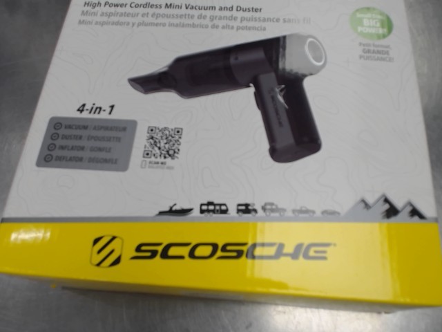 Mini vacuum 4-en-1 neuf