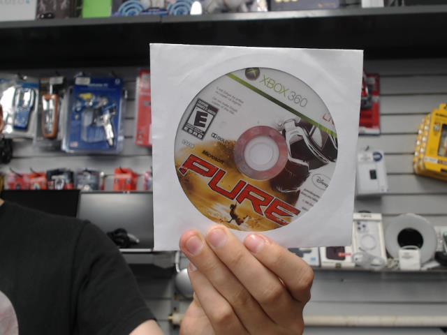 Jeu de xbox 360 pure sans pochette