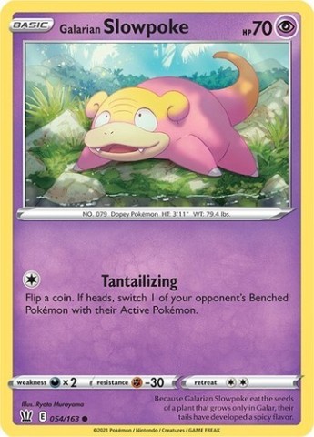Slowpoke carte pokemon hp70