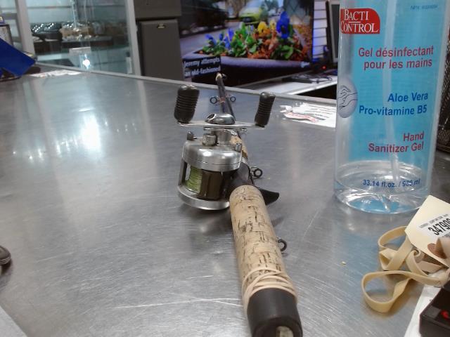 Canne a peche lightaction+reel vision5