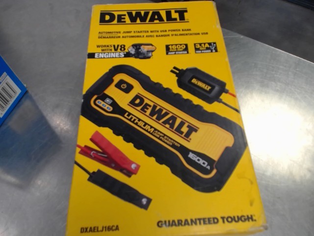 Jump starter dewalt en boite